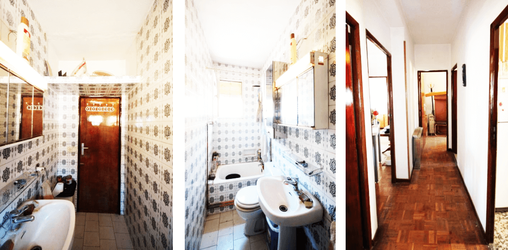 马德里圣伊西德罗公园三室一卫朝西采光好实景拍摄图卫生间