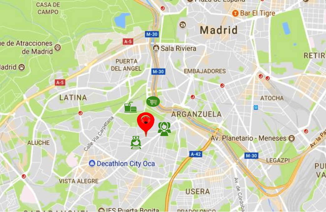马德里圣伊西德罗公园优质单身公寓投资首选房产周边配套