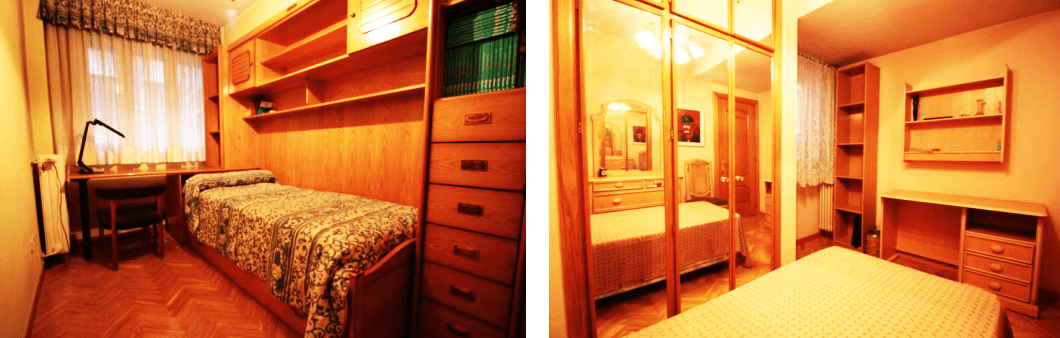 马德里三环边优质精装三居南北朝向采光极佳房产实景拍摄图次卧