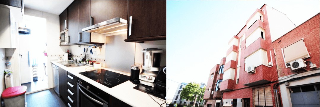 马德里西南区优质两居观景房格局明朗采光极佳房产实景拍摄图厨房