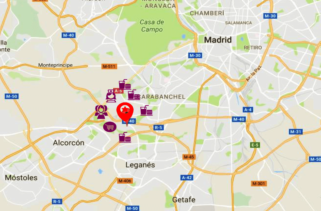 马德里西南区优质两居观景房格局明朗采光极佳房产周边配套