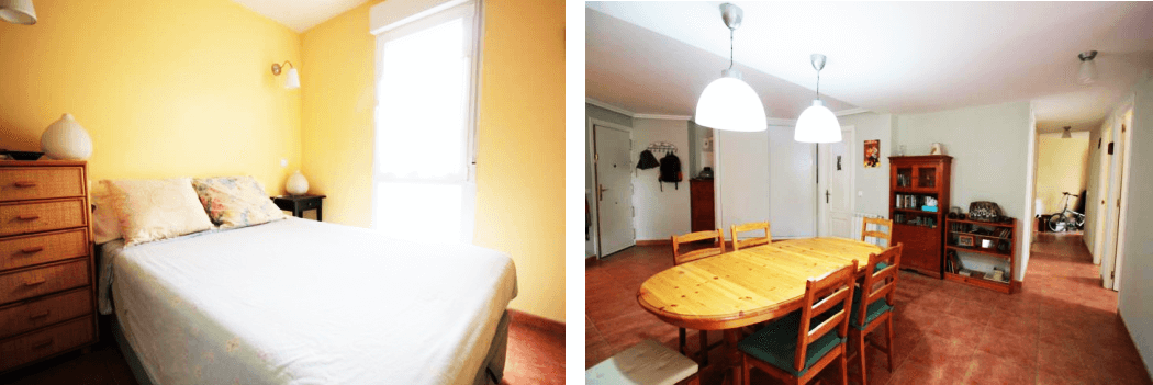 马德里南部新区超值3室2卫超值大户型公寓房产实景拍摄图客厅