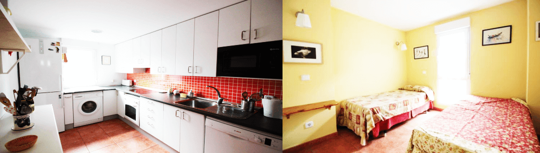 马德里南部新区超值3室2卫超值大户型公寓房产实景拍摄图卧室