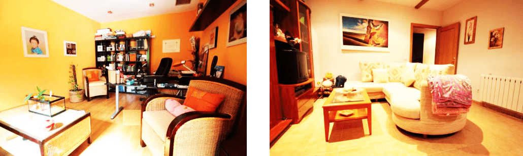 马德里大学城优质联排别墅阳光通透豪华配套房产实景拍摄图书房