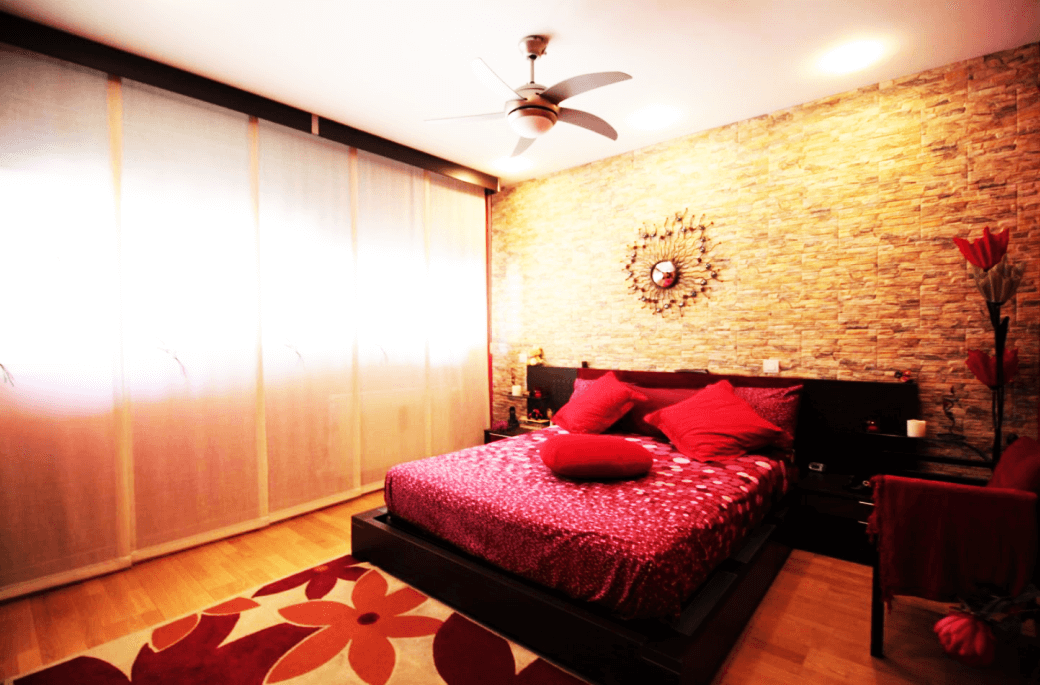 马德里大学城优质联排别墅阳光通透豪华配套房产实景拍摄图主卧