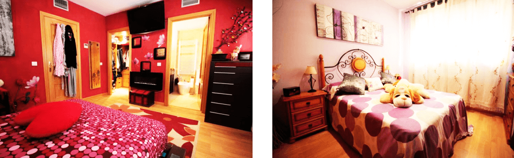 马德里大学城优质联排别墅阳光通透豪华配套房产实景拍摄图次卧