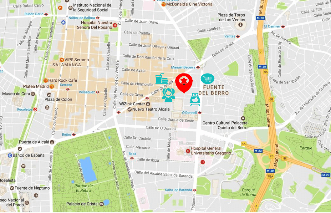 马德里富人区高品质大四居繁华地段房产周边配套